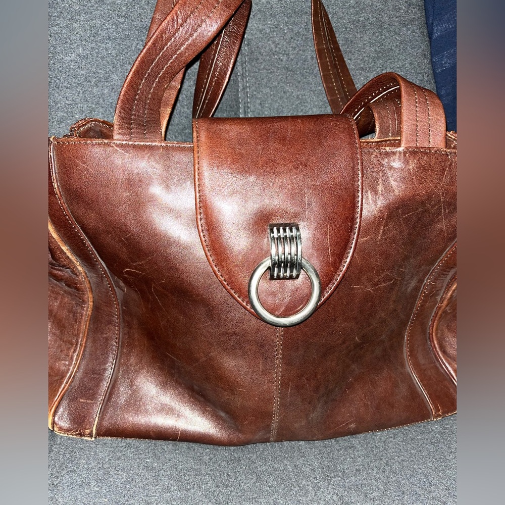 Vintage MET shoulder bag leather